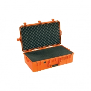 Venta de Maleta estanca Peli 1650 Air naranja (foam)