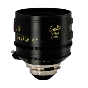 Alquiler de Lente angular para cine digital con montura PL Cooke S4i 25mm T*2.0