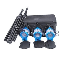 Alquiler de Set 3 Fresnel  Came-TV Tungsten Studio Video Spot Light
