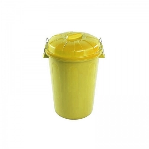 Alquiler de Cubo de basura amarillo 100 litros Genérico Cubo de basura amarillo 100 litros