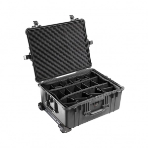 Alquiler de Maleta estanca con ruedas Peli 1610 con divisores