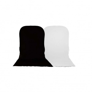 Venta de Fondo plegable Negro/Blanco con extensión Lastolite Plain Colours LL LB6701