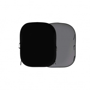 Venta de Fondo plegable Negro/Gris medio Lastolite Plain Colours LL LB56GB