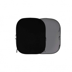 Venta de Fondo plegable Negro/Gris medio Lastolite Plain Colours LL LB67GB