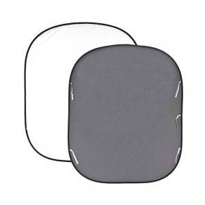 Venta de Fondo plegable Blanco/Gris medio Lastolite Plain Colours LL LB67GW