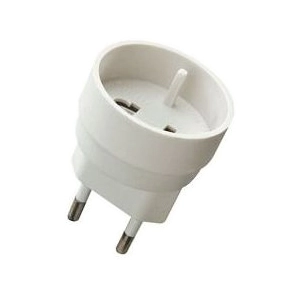 Alquiler de Adaptador de enchufe plano a redondo Genérico Adaptador de enchufe plano a redondo