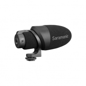 Alquiler de Micrófono de escopeta para DSLR o Smartphone Saramonic CAMMIC