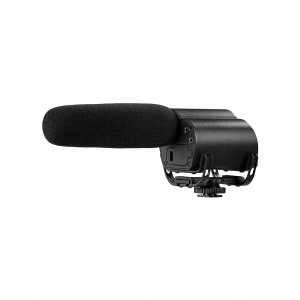 Alquiler de Micrófono de condesador direccional Saramonic VMIC RECORDER