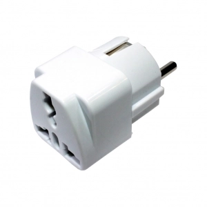 Alquiler de Adaptador de corriente universal a schuko Genérico Adaptador de corriente universal a schuko