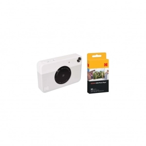 Venta de Kit cámara instantánea digital con película fotográfica Kodak Printomatic Gris + Photo ZINK