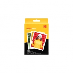 Venta de Papel fotográfico Kodak Smile ZINK Photo Paper 4x5 (40 hojas)