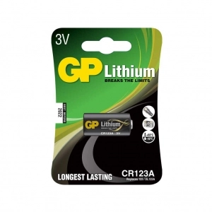 Venta de Pila de litio GP Batteries CR123A-B1