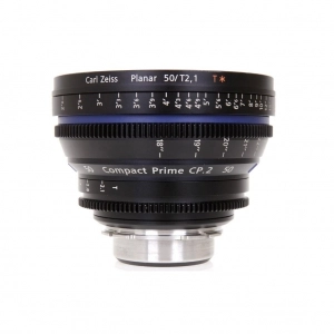 Alquiler de Lente para cine digital con montura PL Carl Zeiss Compact Prime CP.2 50mm/T2.1 (PL)