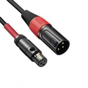Alquiler de Cable mini XLR hembra a XLR macho Colicoly Mini XLR hembra - XLR macho