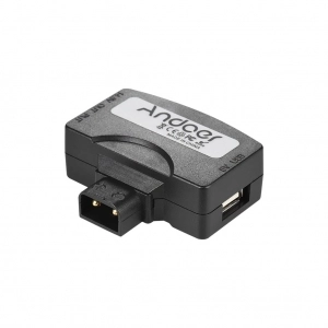Alquiler de Adaptador para batería V-mount Andoer D-Tap a USB 5V