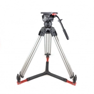 Alquiler de Trípode completo con cabeza de vídeo Sachtler Video 20 + CF 100
