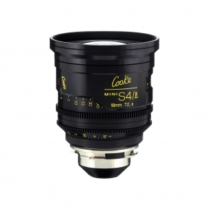 Alquiler de Lente angular fija para cine digital Cooke S4i Mini 18mm T2.8