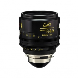 Alquiler de Lente angular fija para cine digital Cooke S4i Mini 25mm T2.8