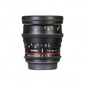 Alquiler de Lente angular para cine digital Rokinon 20mm T1.9 ED AS UMC