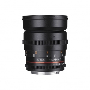 Alquiler de Lente angular para cine digital Rokinon 24mm T1.5 ED AS IF UMC II