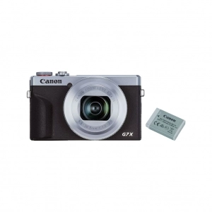 Venta de Cámara compacta digital Canon G7X Mark III (plata / battery kit)