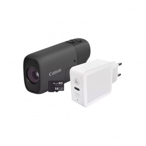 Venta de Cámara compacta monocular Canon Powershot Zoom Essential Kit (negra)