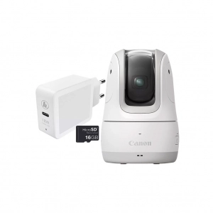 Venta de Cámara compacta inteligente Canon Powershot PX Essential Kit (blanca)