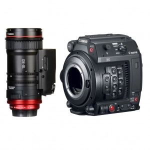 Venta de Cámara de cine digital con objetivo Canon EOS C200 + CN-E 18-80 mm