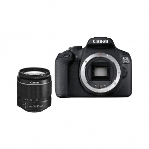 Venta de Cámara fotográfica réflex digital con objetivo Canon EOS 2000D + EF-S 18-55 DC