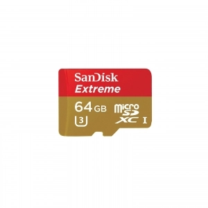 Alquiler de Tarjeta de memoria microSD 64GB SanDisk SDXC Extreme 64GB