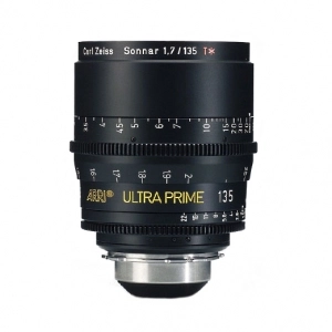 Alquiler de Lente tele para cine digital con montura PL Carl Zeiss Ultra Prime 135mm T* 1.9