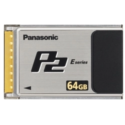 Alquiler de Tarjeta P2 64GB serie E Panasonic AJ-P2E064XG