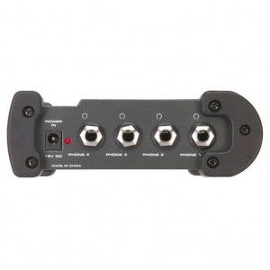 Alquiler de Distribuidor y amplificador de auriculares  Samson S.Amp (4 salidas) - Vista trasera