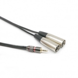 Alquiler de Minijack estéreo a XLR doble Genérico Minijack estéreo a XLR doble