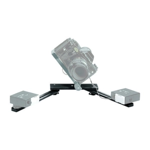 Venta de Soporte macro para dos flashes Manfrotto 330B