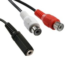Alquiler de Minijack hembra - RCA hembra Genérico Minijack hembra - RCA hembra