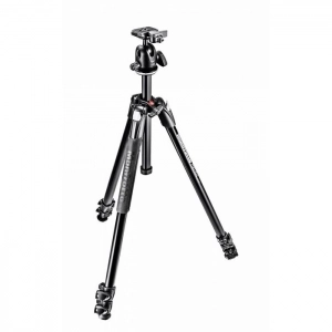 Venta de Kit Trípode 290 Xtra con rótula bola - Aluminio Manfrotto MK290XTA3-BH