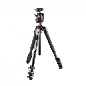 Venta de Kit Trípode 190XPRO 4 secc. con rótula de bola XPRO - Aluminio  Manfrotto MK190XPRO4-BHQ2 
