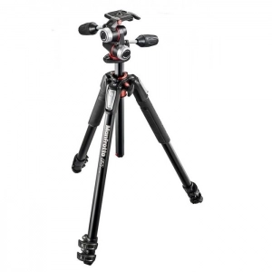 Venta de Kit Trípode 055 3 secciones con rótula 3 way - Aluminio  Manfrotto MK055XPRO3-3W