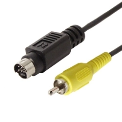 Alquiler de S-Vídeo 7 pin - RCA simple Genérico 