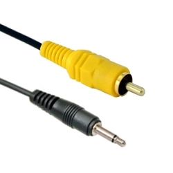 Alquiler de Minijack - RCA simple 1.5 m Genérico Minijack - RCA simple 1.5 m