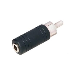 Alquiler de Adaptador RCA a Minijack Genérico Adaptador RCA - Minijack