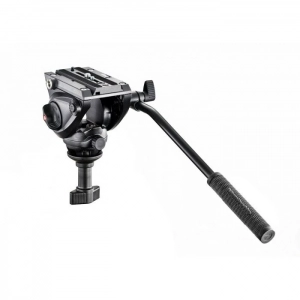 Venta de Rótula video MVH500A con zapata rápida 500PLONG. Semi esfera 60mm Manfrotto MVH500A