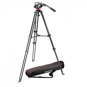 Venta de Kit video MVK502AM-1 (trípode aluminio MVT502AM + rótula MVH502A) Manfrotto MVK502AM-1