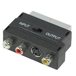 Alquiler de Adaptador Euroconector RCA S-Vídeo Genérico Euroconector RCA S-Vídeo