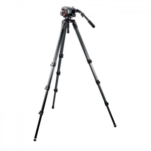 Venta de Kit video con trípode fibra de carbono MPRO 536 + rótula 504HD Manfrotto 504HD,536K