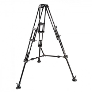 Venta de Tríp. video PRO 545B. Patas dobles. Para semi esf.100. Alum. Est. media altura Manfrotto 545B