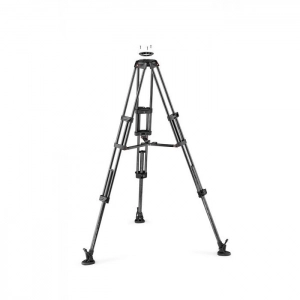Venta de Tríp. video patas dobles. Para semi esfera 100/75 Carbono. Est. media altura Manfrotto MVTTWINMC