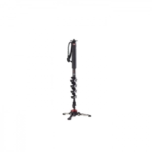 Venta de Monopié video XPRO. Carbono 5 secciones. Base fluida Manfrotto MVMXPROC5 