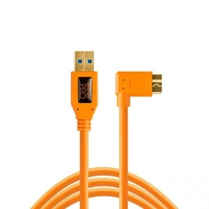Alquiler de Cable USB 3.0  a USB 3.0 micro B para tethering 4.6m Tether Tools USB 3.0 a Micro-B de ángulo recto